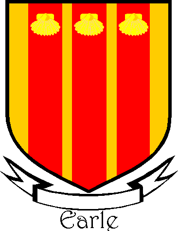 EARLE family crest EARLE family crest