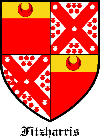FITZHARRIS family crest FITZHARRIS family crest