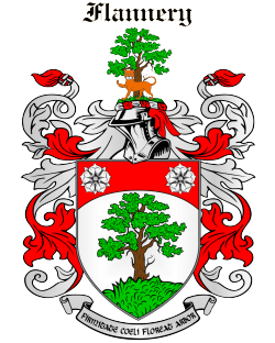 Flannery family crest