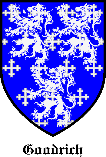 Goodrich family crest Goodrich family crest