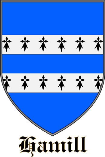 HAMILL family crest HAMILL family crest