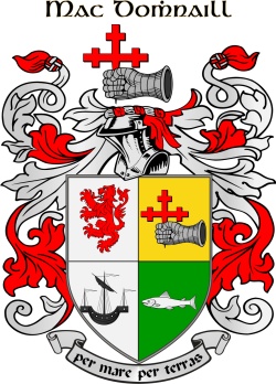 MACDONALD family crest