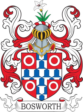 BOSWORTH family crest BOSWORTH family crest