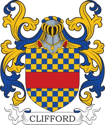 CLIFFORD family crest CLIFFORD family crest
