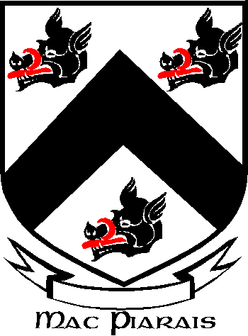 Pierce family crest