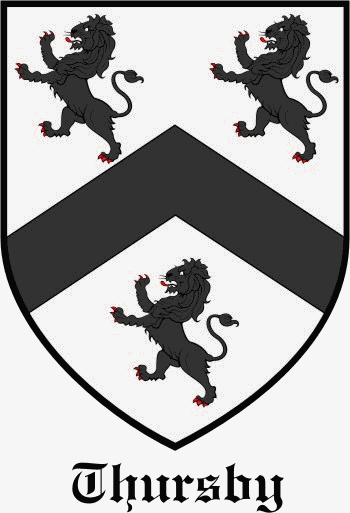 THURSBY family crest